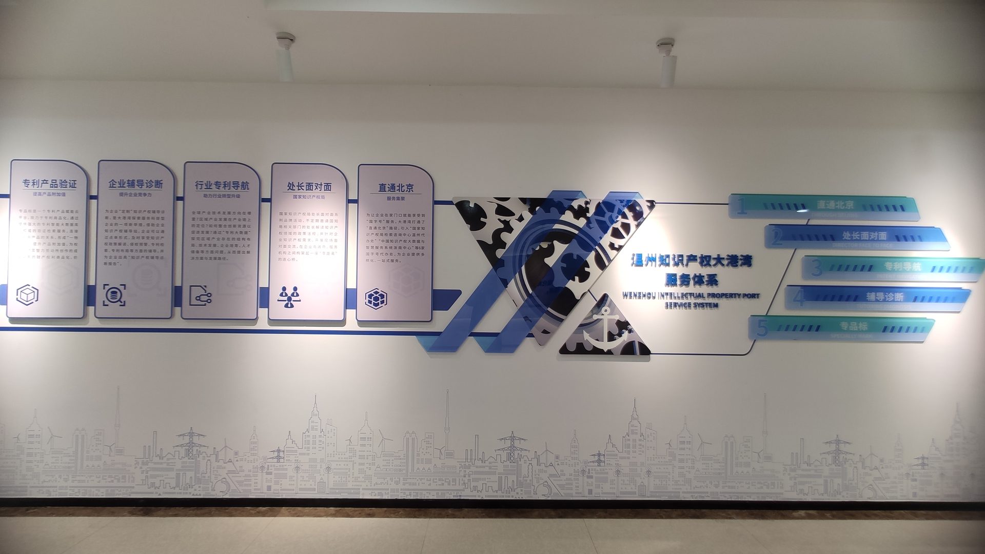 知识产权大港湾展厅 实拍